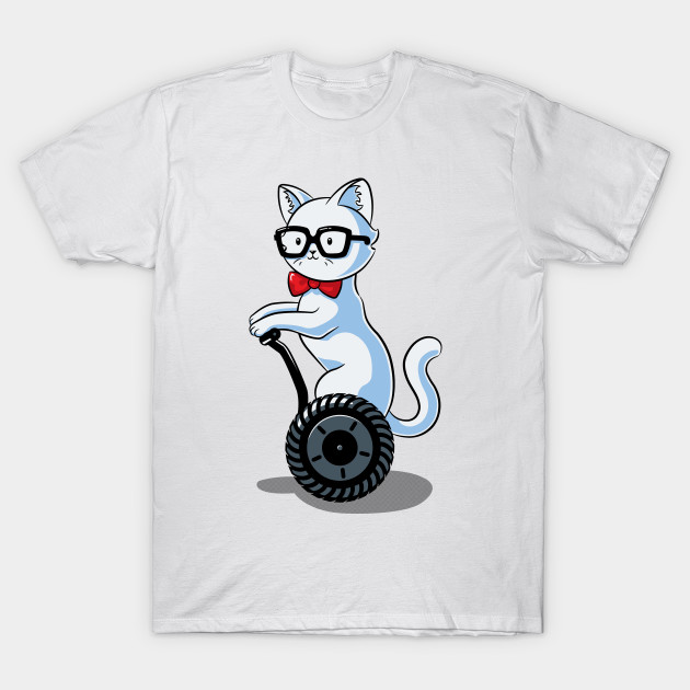 Nerdy Cat T-Shirt-TOZ